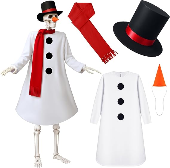 Maiteenly Christmas 12 ft Skeleton Costume Outfits Accessories - skeleton