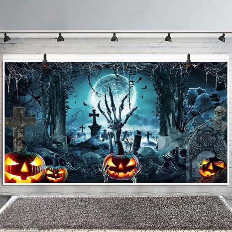Halloween Backdrop for Photography 20x10ft