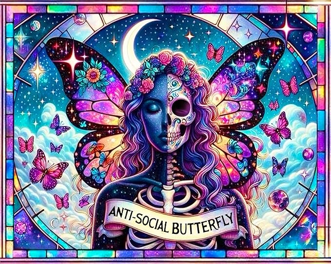 igoodom Sugar Skull Paint by Numbers Kit for Adults, DIY Painting Project - skull painting