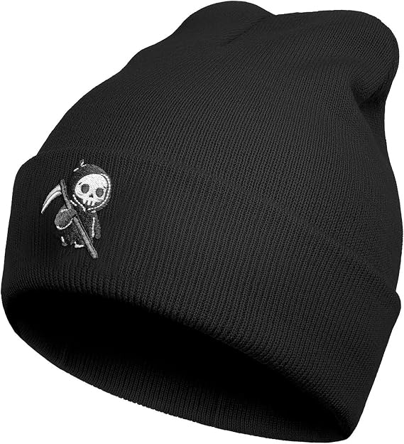 Ghost Type Anime Embroidered Hat,Cool Hats,Ghost Goth Baseball Cap,Gifts for Dad, Mom, Boyfriend/Girlfriend - skull hoodie