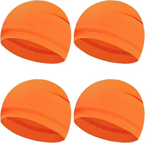 Sweat Wicking Skull Caps Cooling Helmet Liner Hat Running Beanie Cycling Skullcap Sleeping Cap for Men Women - skull helmet