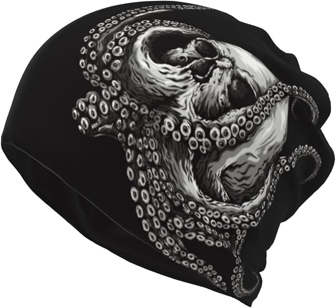 Beanie Chemo Hat Headwear Skull Caps Knitted Hat Unisex Multifunction Nightcap Skull Cap for Women Men - skull headband