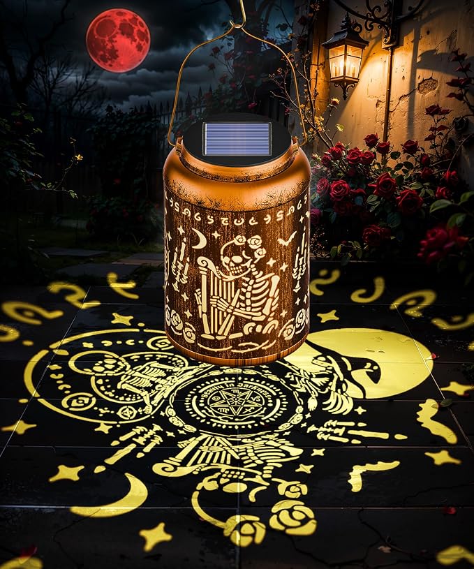 Garden Solar Lanterns Outdoor Waterproof Decorative Hanging Solar Lights