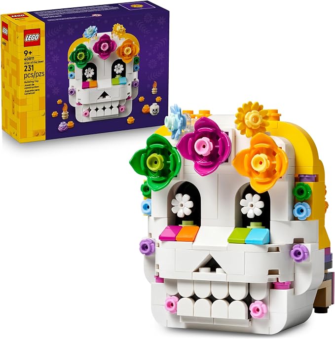 LEGO Altar of the Dead 40811 - skull sticker