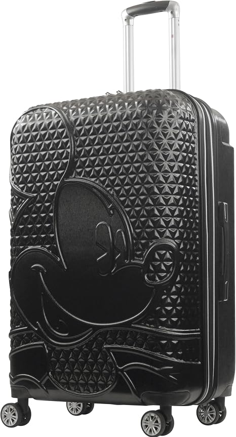 30″ Black Disney Mickey Mouse Rolling Suitcase by Ful Luggage