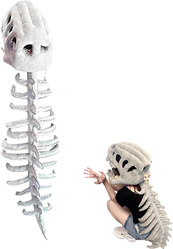 Dinosaur Costume-3D Skeleton Design,Halloween Dinosaur Skeleton Costume - skeleton