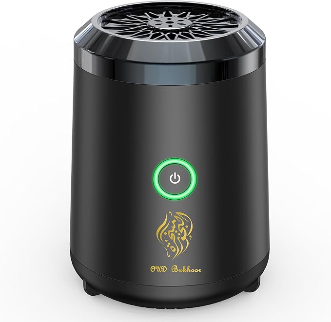 Portable USB Rechargeable Smart Electronic Incense Burner, Electric Incense Burner, Rechargeable Arab bakhoor Muslim Incense Holder for Car and Home - skull incense burner
