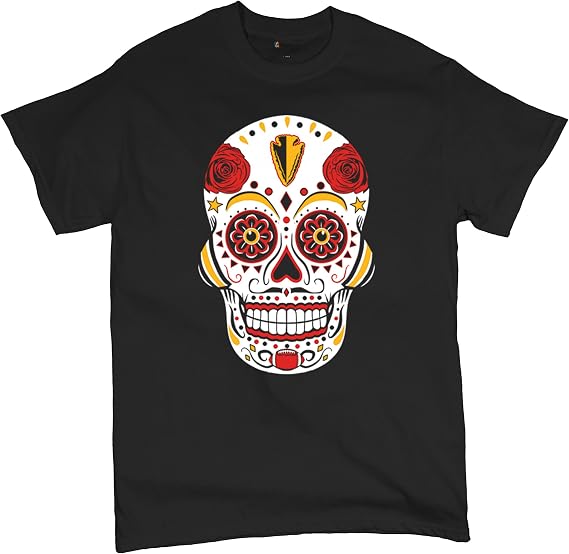 Kansas City Sugar Skull Men's Graphic T-Shirts and Tank Tops - skull tshirt