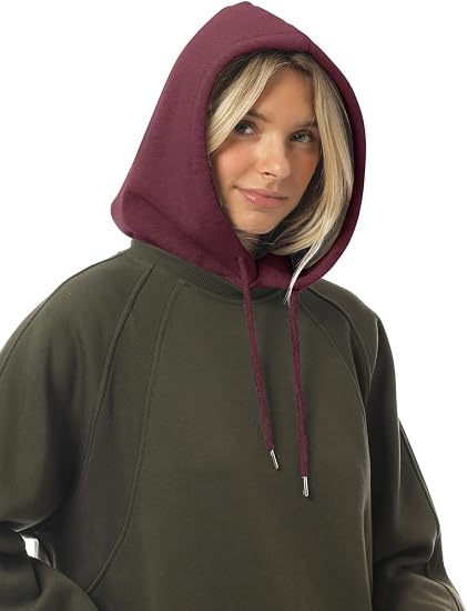 MixMatchy Women's Fleece-Lined Hooded Scarf Balaclava Winter Hood - skull jacket