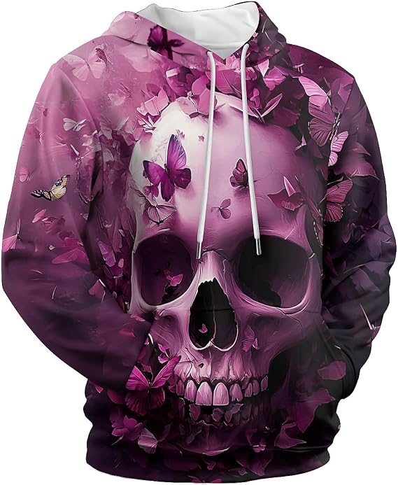 Dragon Hoodies for Men Women 3D Graphic Sweatshirts Novelty Pullover Hoodie Funny Hoody Hooded With Pockets - skull sweatshirts