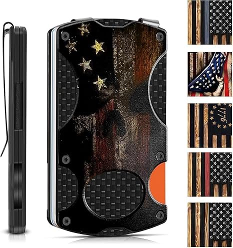 Skull Minimalist Wallet for Men