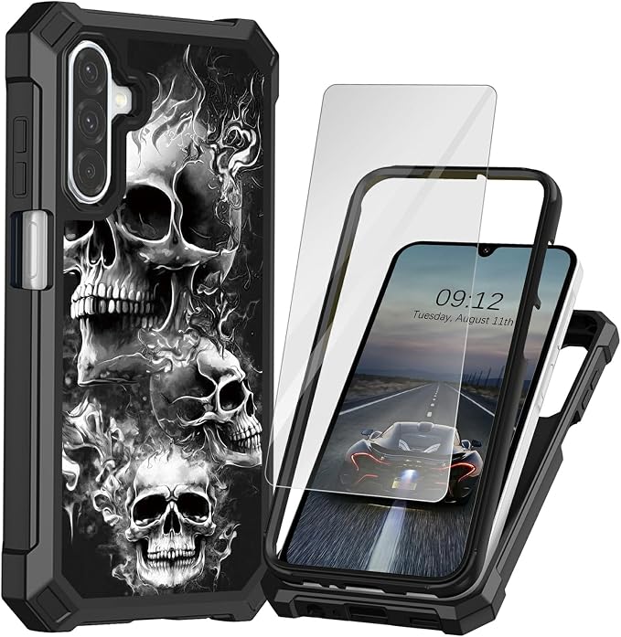 Case for Samsung A17 5G/A26 5G,Skull - Skull phone case