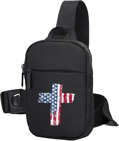FOECBIR Mini Crossbody Bag Men Small Sport Travel Sling Bag For Men Women Waterproof For Mens Chest Bags For Travel Work - skull suitcase