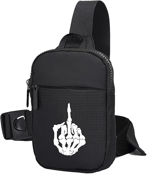 FOECBIR Mini Crossbody Bag Men Small Sport Travel Sling Bag For Men Women Waterproof For Mens Chest Bags For Travel Work - sugar skull handbags for sale