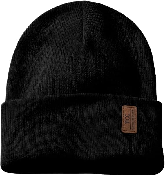 Beanie for Men Women | Cuffed Thick Soft Knitted Unisex Winter Hat Beanies Skull Cap - skull jacket