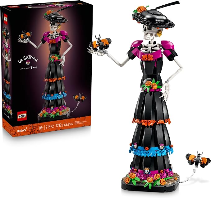 LEGO Ideas La Catrina 21372 - skull figurine