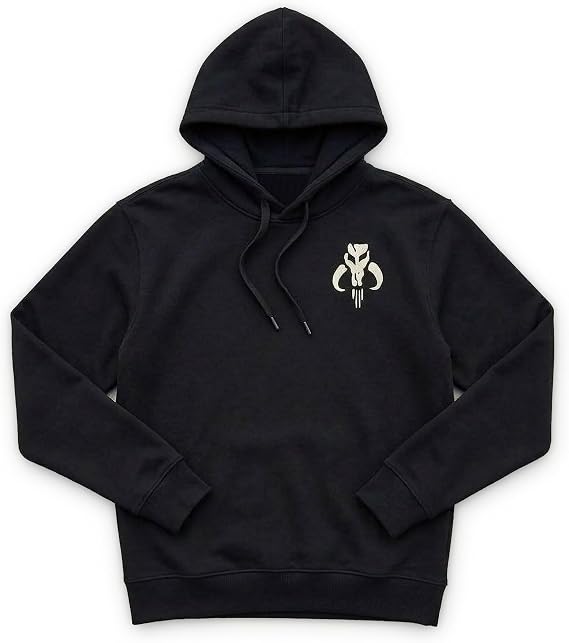 STAR WARS Men's Star Wars the Mandalorian and Grogu Officially Licensed Bounty Hunter Men's Pullover Hoodie Sizes S-xxl - skull hoodie