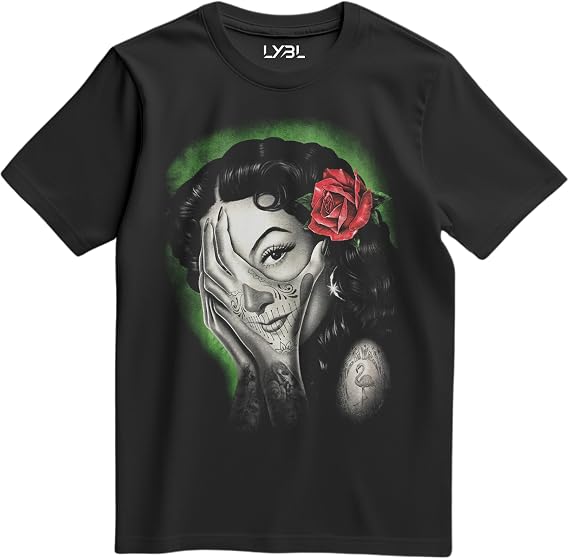 Maria Felix Sugar Skull Tee Mexican Cinema Stars Shirt Mexico Pride T-Shirt - skull tshirt