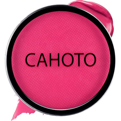 Pink Face Body Paint, Water-Based Foundation for Adult - sugar skull makeup
