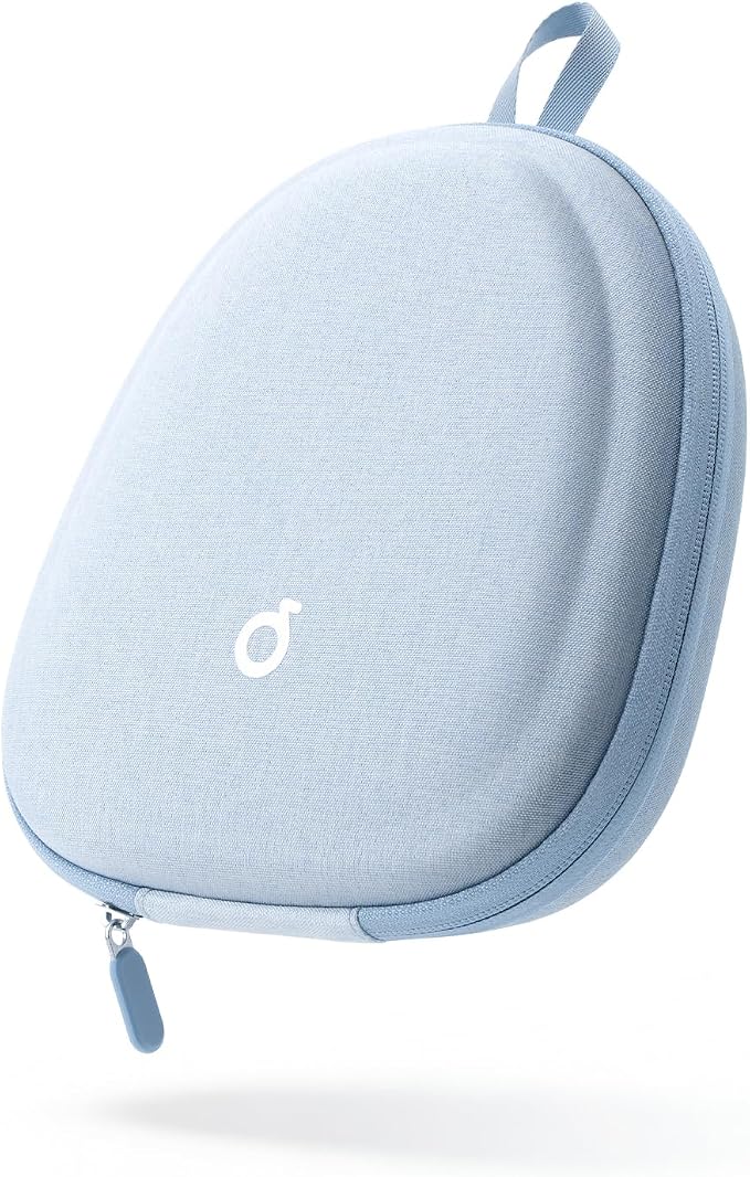 Headphone Case Hard Shell Super-Slim for Soundcore Anker/Sony/JBL/Bose - skull suitcase