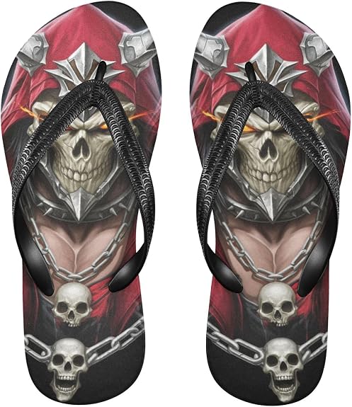 Mechanical Or Cyber-style Butterfly Music Notes Rose Gold Handsome Punk - Style Skull Gothic rubber flop flip supportive - sugar skull costume