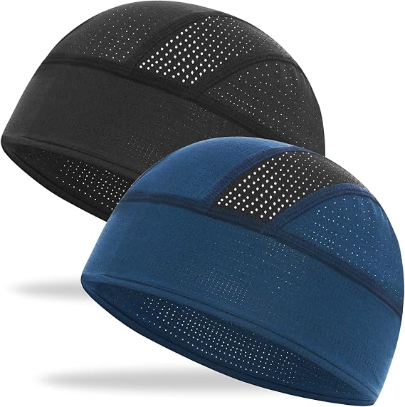 Cooling Skull Cap Breathable Mesh Helmet Liner Motorcycle Cycling - skull helmet