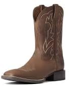 Distressed Brown Ariat Men's Sport Outdoor Deer Skull Boots 10038330 - sugar skull boots