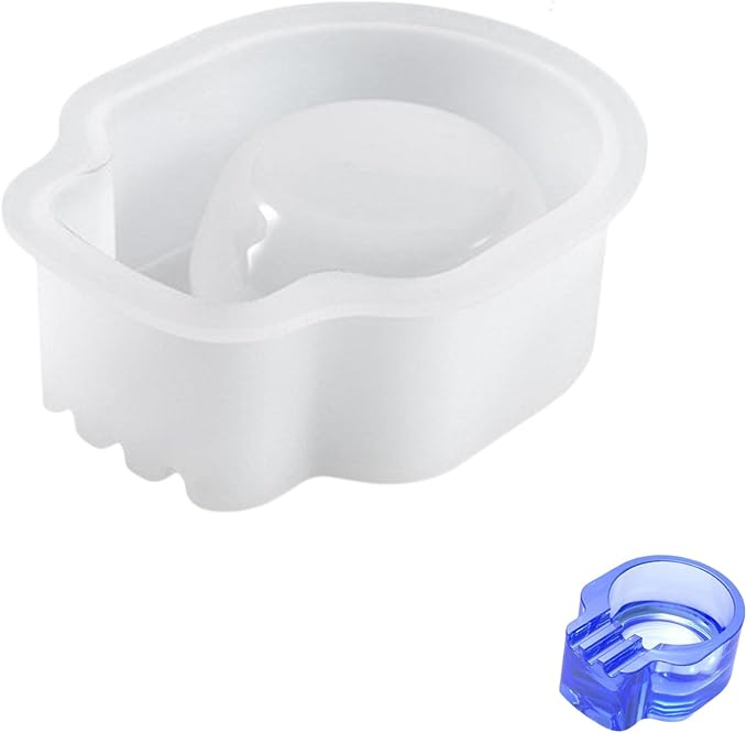 Skull Shaped Epoxy Resin Silicone Forms for Ashtray - Halloween Themed Resin Silicone Form - skull ashtray