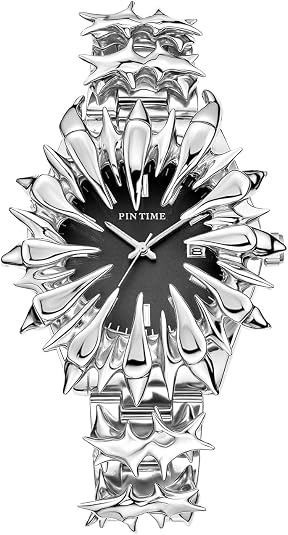 CARLIEN Unique Watch for Men Cool Gothic Y2K Retro Vintage Wristwatch - skull watch