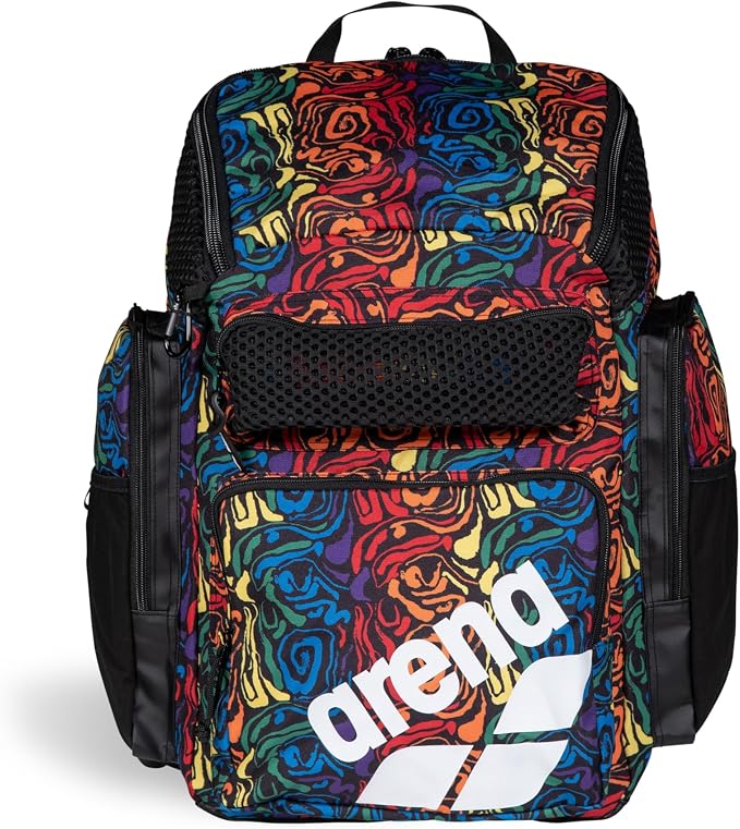 ARENA One Go Swim Backpack Travel Large Size Athletes Sports Equipment Bag 45 Liters - skull backpack