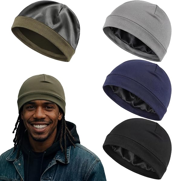 Unittype Satin-Lined Skull Cap - skull hat