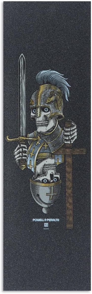 Dan Corrigan Chess Skulls 10.5" Skateboard Grip Tape by Powell Peralta - skull sticker