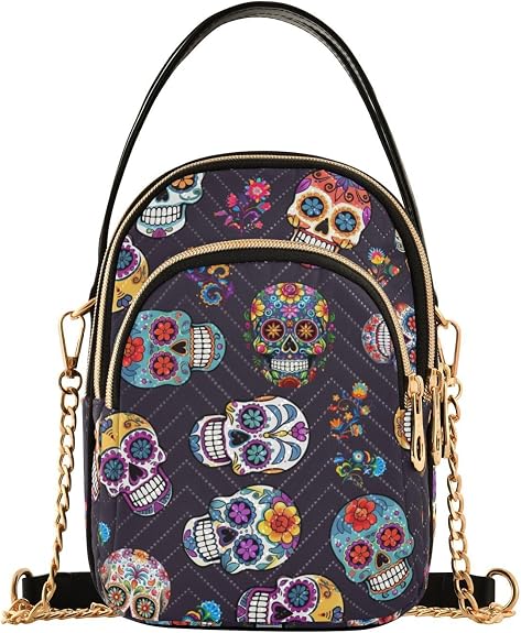 Small Crossbody Bags Shoulder Bag for Women,Lightweight Mini Cell Phone Cross Body Purse Quilted Handbag