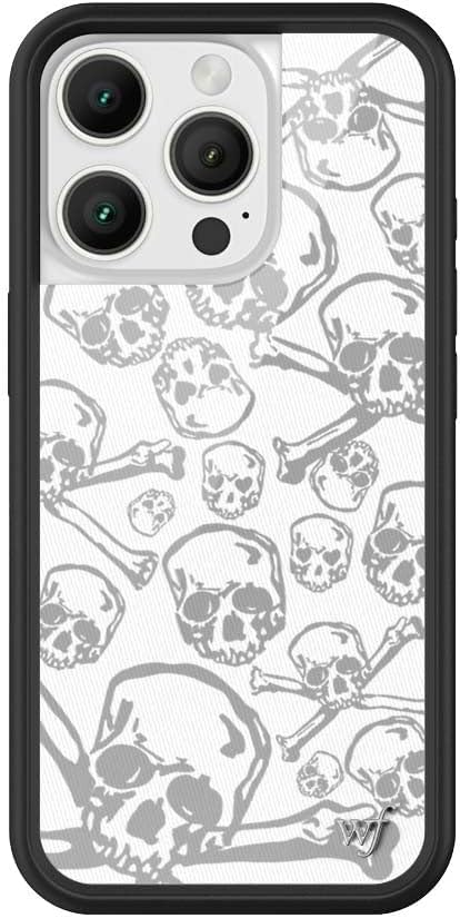 Wildflower Cases - iPhone 16 Pro Compatible - Skull Girl - Skull phone case