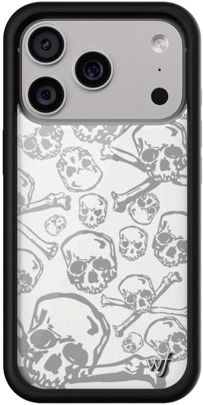 Wildflower Cases - iPhone 17/18 Pro Compatible - Skull Girl - Skull phone case