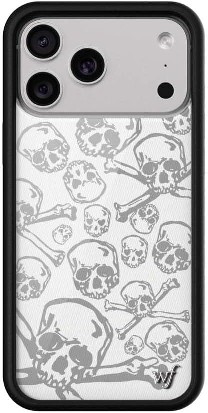 Wildflower Cases – iPhone 17 / 18 Pro Max Compatible – Skull Girl