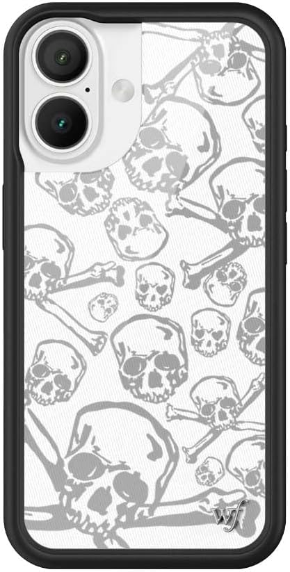 Wildflower Cases - iPhone 16 Compatible - Skull Girl - Skull phone case