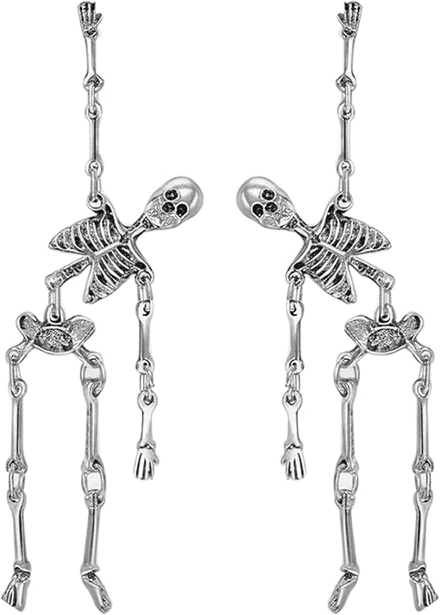 Halloween Skull Earrings for Women,St Patricks Earrings - sugar skull costume