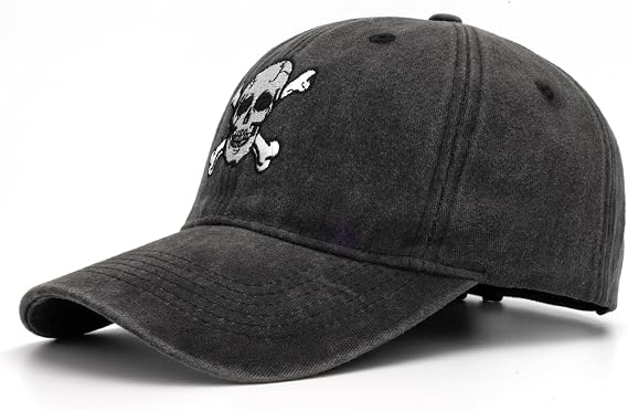 Baseball Cap Adjustable Golf Dad Hat Original Classic Low Profile Cotton Hat Women Men - skull hat