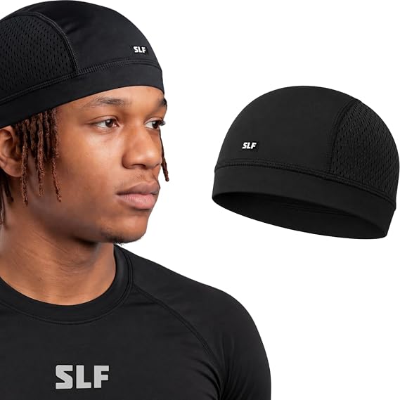SLEEFS Football Skull Cap for Under-Helmet Sweat and Irritation Control - skull hat
