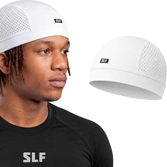 SLEEFS Football Skull Cap for Under-Helmet Sweat and Irritation Control - skull helmet