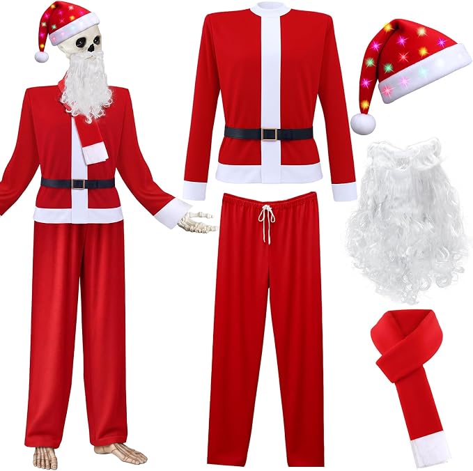 5 Pcs 12 ft Christmas Skeleton Decoration Accessories - skeleton