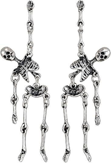 Halloween Earrings for Women Costume Accessories - sugar skull costume