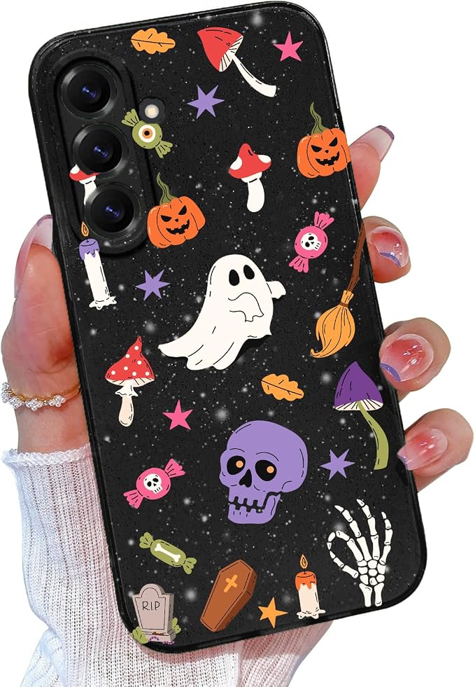 Halloween Case for Galaxy A37 5G, for Galaxy A36 5G Halloween Case - Skull phone case