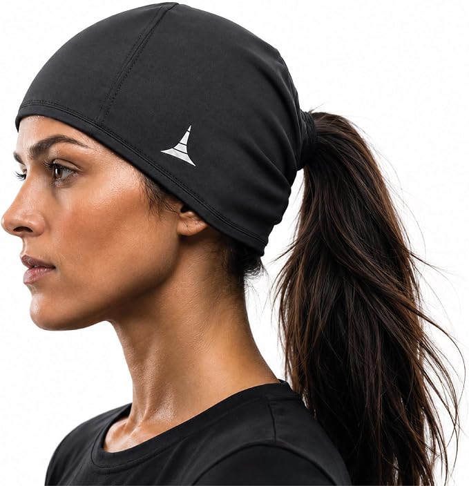 Helmet Liner Sweat Wicking Skull Cap Beanie. Ultimate Performance Moisture Wicking. Fits Under Helmets - skull headband