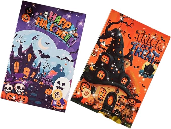 2 Books of Halloween Stickers for Adults，Halloween Journal Stickers - skull sticker