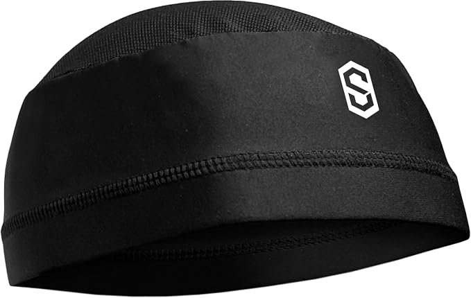 Sports Unlimited Pro-Style Football Skull Cap, Youth and Adult Football Head Wrap - skull hat