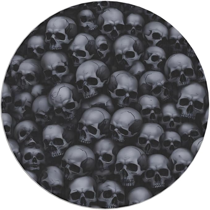 Gothic Skull Print Diatomite Coasters - skull coaster