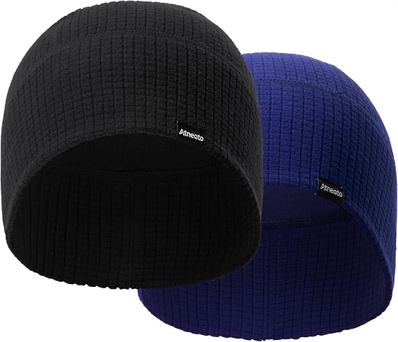 2-Pack Running Skull Cap Cycling Helmet Liner for Men Thermal Beanie Hat - skull backpack