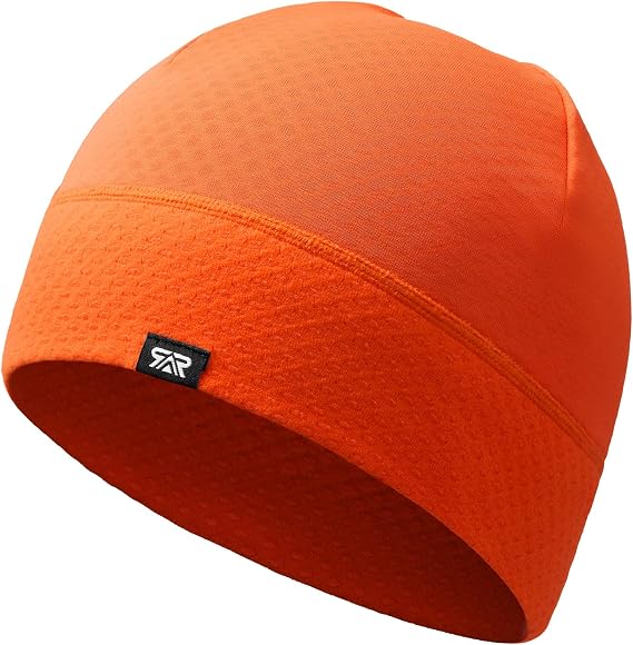 Lightweight Micro-Fleece Skull Cap Sweat-Wicking Running Beanie Men Women - skull hat